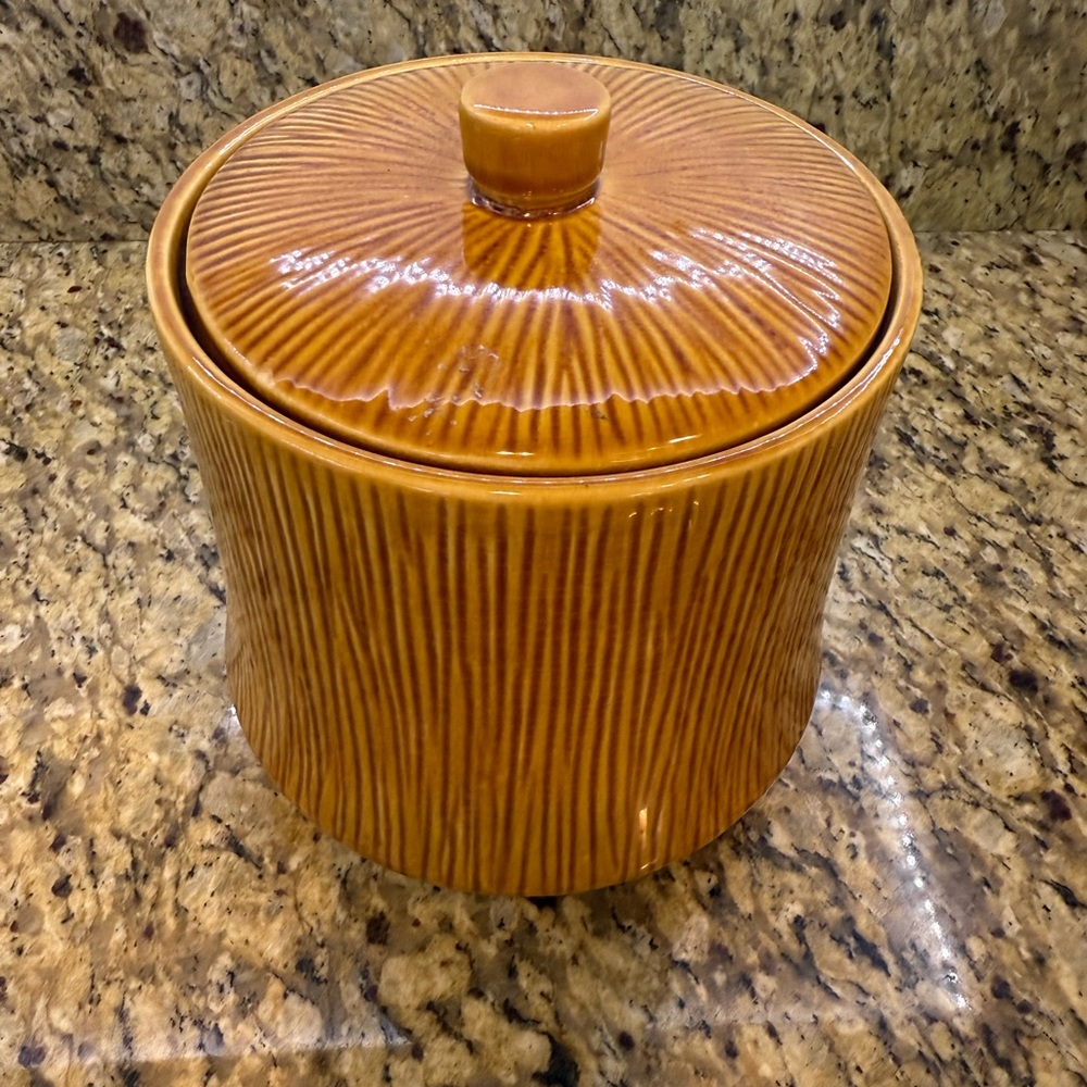 Vintage Ceramic Lidded Jar